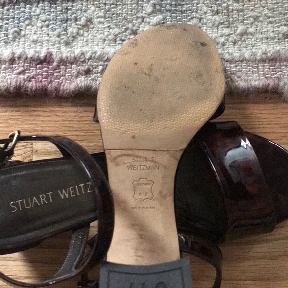 Stuart Weitzman Sandals - tortoise patent - Picture 4 of 4